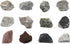 EISCO Rock Cycle Kit, 12 Pieces with Metamorphic, Igneous & Sedimentary Rocks for Fun Geology Activity