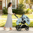 Mazeann Black Chihuahua Dog Bone Car Seat Cover Baby Breathable Soft Infant Carseat Covers Canopies Babies Carrier