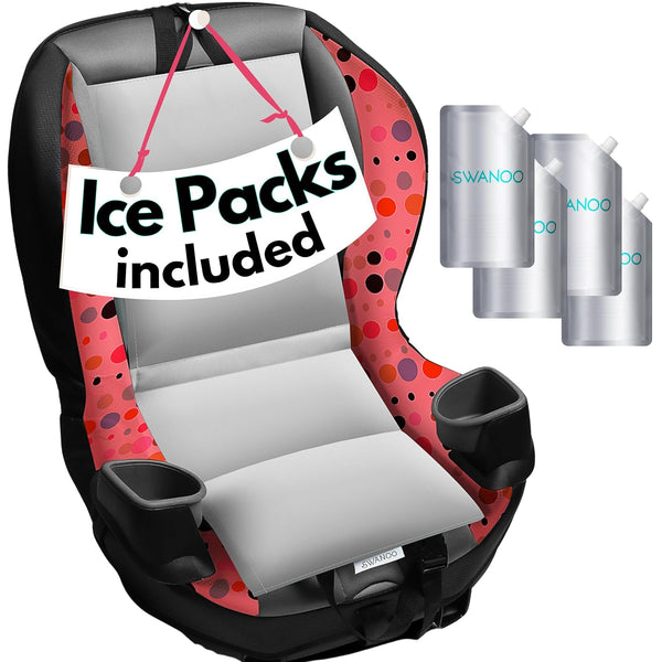 Swanoo Car Seat Cooling Pad, Stroller Cooling Pad with Ice Pack for
