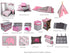 Bacati - Elephants Pink/Grey Mini Changing Pad Cover