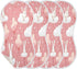 Bulletgxll Set 4, Cute Rabbits Unisex Baby Burp Cloths of Soft Absorbent Organic Cotton Muslin Burping Cloths