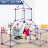 Fort Building Kits for Kids, 140 Pcs Creative STEM Construction Toys for Indoor & Outdoor Activity, Gifts for Ages 4-12