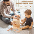10Pcs Playset Set Sets ibwaae Kids Coffee Maker Toy Coffee Maker Wooden Kitchen Toys Toddler Play Kitchen Accessories