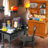 54 1:12 30 Rileryan Pcs Scale Magic Witchy House Kit Halloween Miniatures Furnitures Accessories Mini Wooden Bookshelf