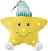 5 Let's Make Memories Personalized Twinkle Twinkle Light-Up Star Pillow - Sparkly Soft Nightlight - LED Lights