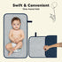 KeaBabies Portable Diaper Changing Pad and Diaper Caddy Organizer - Travel Diaper Change Mat - Baby Organizer