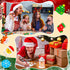 FOIMAS 192pcs Christmas Erasers Bulk for Kids, Large Xmas Pencil Erasers Santa Snowflake Tree Stocking Stuffer Gift