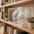 3-7" 2 Set Adjustable Doll Stand for Sitting & Standing Positions - Premium Acrylic Base Display Holder for Figures