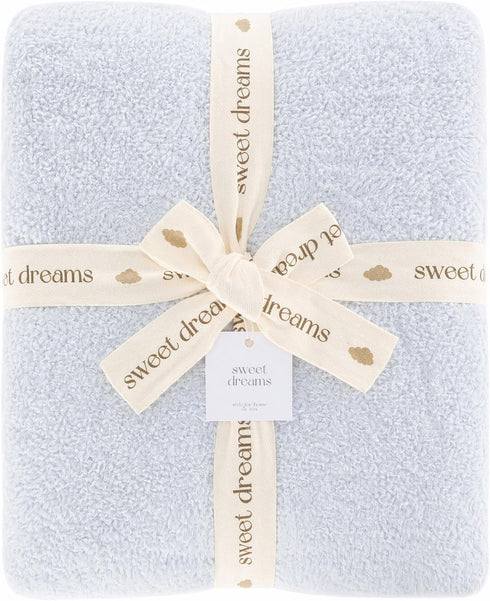 Sweet Dreams Soft 30x40 Baby Blanket - Breathable Blanket for Boys & Girls, Swaddle,
