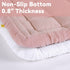 100% 50x50 BALAPET Cotton Muslin Play Mat for Playpen, Soft Baby Playpen Mat for Kids Toddler Crawling and Play