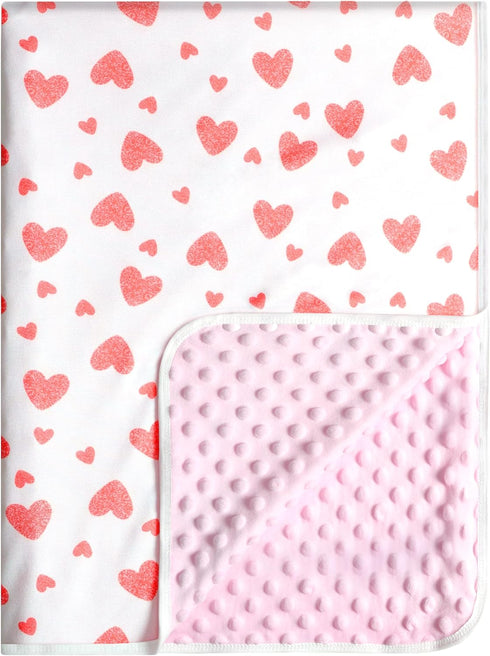 GUNTAIL Baby Blankets for Boys or Girls, Super Soft Nursery Crib Blanket,