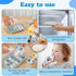 Baby Breastmilk Popsicle Molds & Baby Fruit Feeder-WAJIAYON Silicone Food Freezer Tray Storage Containers,Infant Food