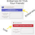 17 Prank Envelopes - Funny Pranks for Adults, Practical Jokes by Mail, Birthday & Holiday Card Envelopes