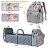 Backpack Baby Diaper Bags with Changing Station Multifunctional Waterproof Diaper Bag Travel Baby Bag with Changing