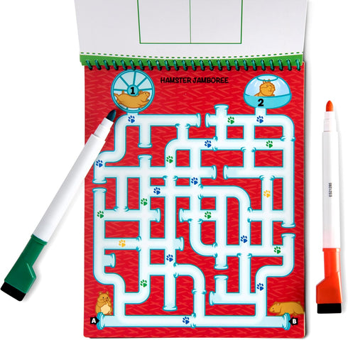 Melissa & Doug Wipe-Off Activity Pad - Animals