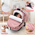 Winter Baby Car Seat Cover, Carseat Cover with Plush Sherpa Fleece Lining, Infant Car Seat Canopy with Peeping Window