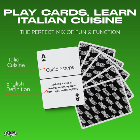 Authentic Italian Street Food Recipe Cards | Culinary Travel Flashcards