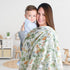 3-Pack 100% 47 47 Inches Cotton Muslin Swaddle Blankets, Large x Breathable Soft Receiving Blankets for Newborns