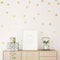 Easy Peel + Stick Gold Wall Decal Dots, 2 Inch (100 Decals) - Safe on Walls & Paint, Metallic Vinyl Polka Dot Decor