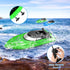 2PACK Adults,10km/H 2.4G 4 Lumiparty RC Boat,Remote Control Boats for Kids and High Speed Remote Control Boat, Fast RC