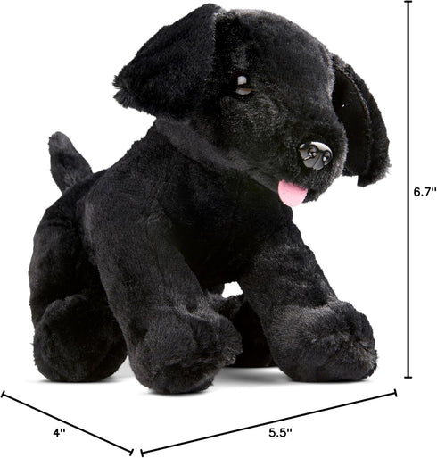 Melissa & Doug Benson Black Lab Stuffed Animal Puppy Dog