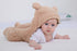 XMWEALTHY Cute Newborn Baby Boys Girls Plush Swaddle Blankets - Brown Color
