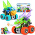 VUSUMOK Monster Truck Toys for Ages 2-4,Dinosaur Toys for Kids 3-5 Light-Up Sounds,2