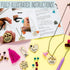 STMT DIY Wooden Charm & Tassel Jewelry Kit, Design & Create 10+ Accessories for Tween & Teen Girls