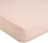 Crane Baby Cotton Sateen Fitted Sheet, 28x52'', Desert Rose, Pink Crib Sheets