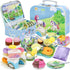 Tea Party Set for Little Girls,50PCS Princess Horse Tea Time Toy Including
