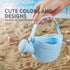 17Pcs Set,Silicone 12 MarcZero Silicone Beach Toys,Modern Baby Beach Toys,Travel Friendly Beach Bucket, Watering Can