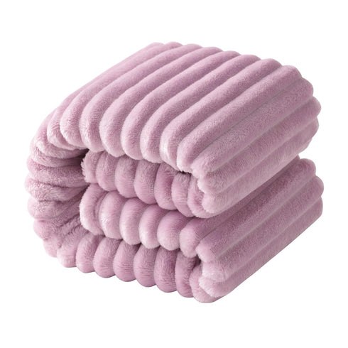 NTBAY Plush Flannel Oversized Baby Blanket, 50X60 Inches Soft and Warm Toddler