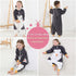Girls,Penguin,5-6Years MICHLEY Baby Sleeping Bag Sack Long Sleeve with Feet Winter Swaddle Wearable Blanket for Boys