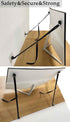 2 Pack Adjustable TV Safety Straps, No-Drill Adhesive Anti-Tip Furniture Anchors for Baby Proofing, Flat Screens Fix