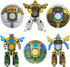 salepo 6PCS Transformable Fidget Spinners for Kids Party Favor, Deformable Robot Spinner Fidget
