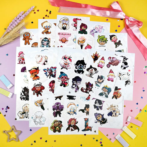 BulbaCraft 100Pcs Video Game Stickers for Laptop, Kingdom Stickers, Game Merchandise, and Posters