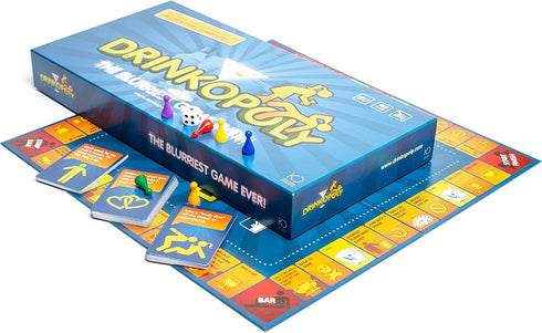 Fun Drinking Game for Game Night | Hilarious Interactive Board Game for Adults | Ages 21+ | 1-6 Players | 60 Minutes