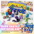 15PCS 3D Egg,3D Set Set 5-7 4-6 8-12 Printed Dragon Dragon Eggs with Display Stand,Mini Dragons Eggs Fidget Toy,Easter