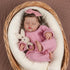 18-Inch 3+ WOOROY Realistic Reborn Baby Dolls Real Life Sleeping Newborn Girl, Lifelike Doll with Weighted Soft Body