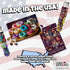 MicroPuzzles “Coffee & Donuts” 2-Pack Mini Puzzles for Adults, 150 Piece, Compact 4” x 6”