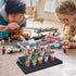 KKU Display Case for Minifigure Action Figures, Acrylic Storage Box with 3 Movable Steps, Gift for Kids and Adults