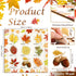 Leaf Wooden Jigsaw Puzzles with Knobs, Educational Learning Stem Toys, Thanksgiving Montessori Puzzle for Preschool