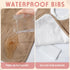 5 Newwiee Pcs Large Muslin Pullover Baby Bibs Full Coverage Toddler Slip on Absorbent Bib Waterproof Toddler Towel Bibs