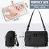 Universal Baby Stroller Organizer Large Space with Insulated Cup Holder Detachable Diaper Bag Adjustable Shoulder Strap