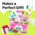 Set 31 8-12, Original Stationery Ice Cream Slime Kit for Girls Toys, DIY Cherry-Scented Slime Making with Pieces, Fun