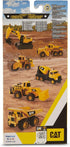 CAT Construction Toys, Die Cast Metal 3 Pack Vehicles - Dump Truck, Cement Mixer, Grader for Ages 3+