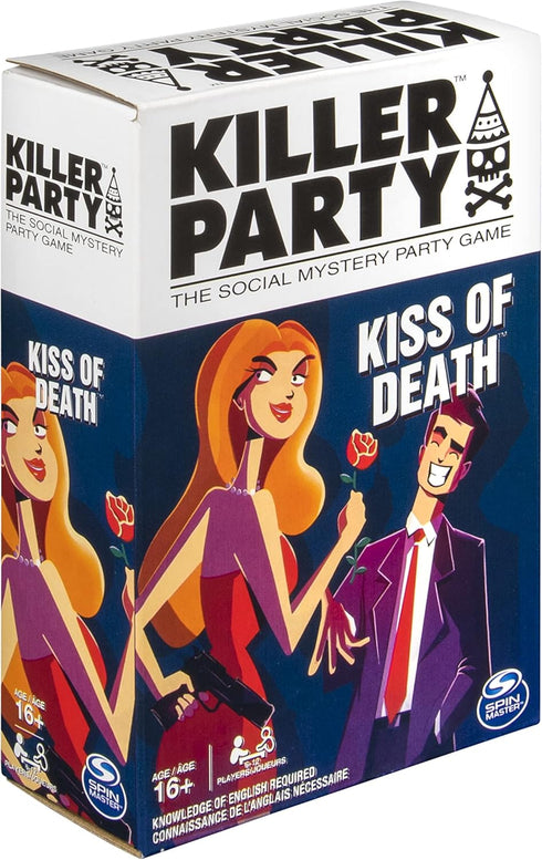 Killer Party - Kiss of Death, The Social Mystery Party Game for Ages 16 and Up