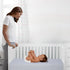 Simmons 4-inch Kids Quiet Nights Breathable Mini Crib Mattress with Removable/Machine Washable Cover - GREENGUARD Gold