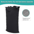 wegreeco Large Black Reusable Hanging Wet Dry Cloth Diaper Bag
