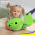 Onsoyours Cute Axolotl Plush, 13" Soft Stuffed Animal Salamander Pillow - Kawaii Plushie Toy for Kids (Axolotl Cactus)